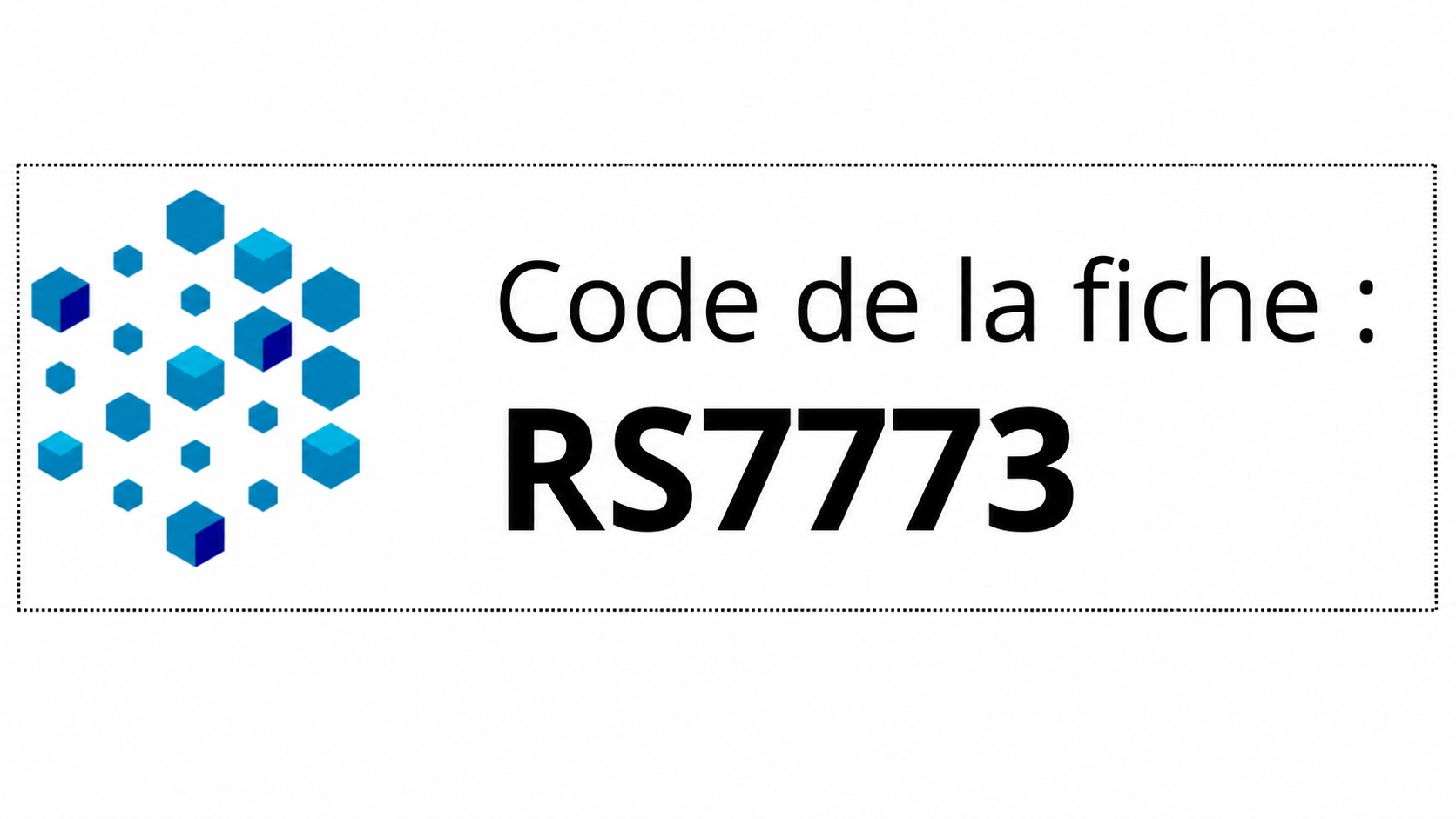 RS7773 formation hybride